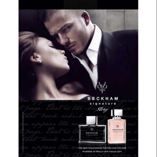 💯嚴選 ❤️David Beckham Signature Story 貝克漢愛戀記事女性淡香水50ML/75ML