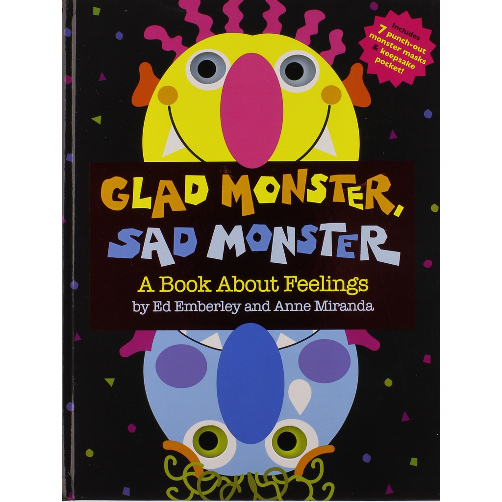 Glad Monster, Sad Monster ─ A Book About Feelings(精裝)/Anne Miranda【禮筑外文書店】