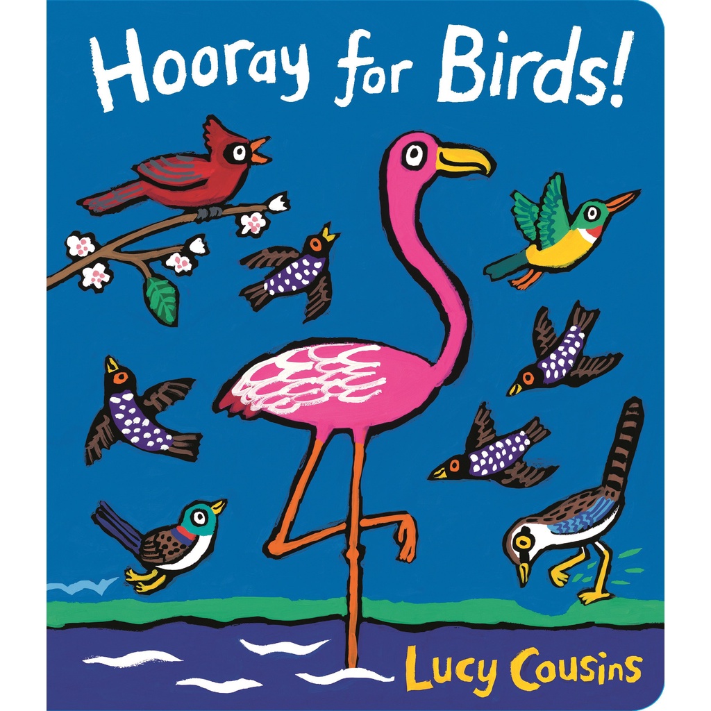 Hooray for Birds!(硬頁書)/Lucy Cousins【禮筑外文書店】