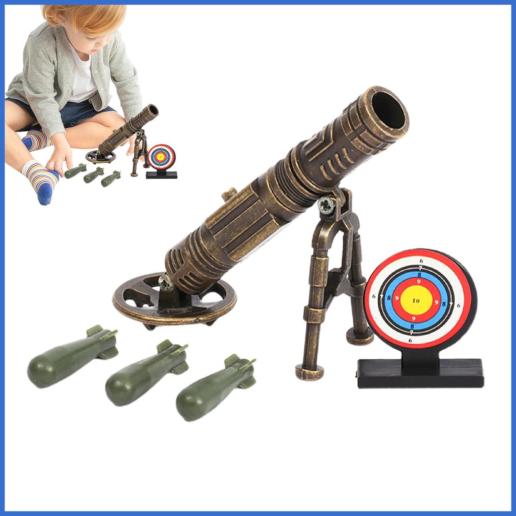 玩具大砲公仔成人放鬆大砲發射玩具戶外遊戲玩具逼真的大砲玩具庭院 drea3tw