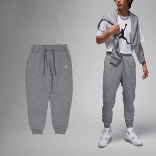 Nike 長褲 Jordan Essentials 男款 灰 棉褲 修身 喬丹 刺繡【ACS】 FQ7762-091