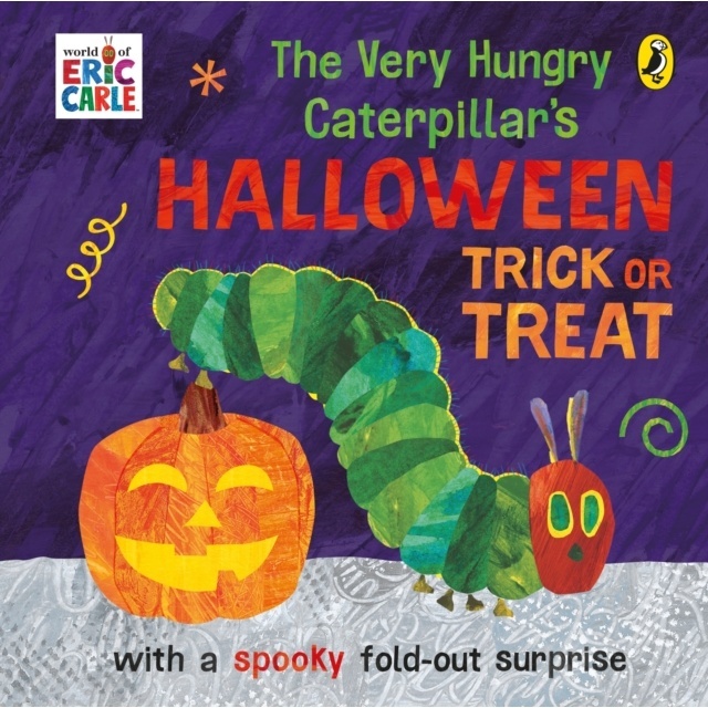 The Very Hungry Caterpillar's Halloween Trick or Treat(硬頁書)/Eric Carle【禮筑外文書店】