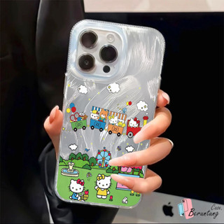 IPhone 6 7 X XR XS MAX Plus Bling Cat 卡通快樂 Hello kitty 手機殼