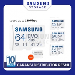 SAMSUNG 三星 Evo Plus MicroSD 卡 U1 32GB 64GB 4K U3 V30 64GB 12
