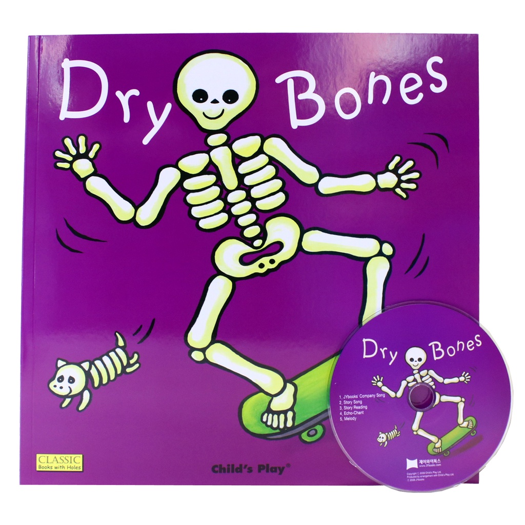 Dry Bones (1平裝+1CD)(韓國JY Books版) Saypen Edition 廖彩杏老師推薦有聲書第10週/Kate Edmunds【三民網路書店】
