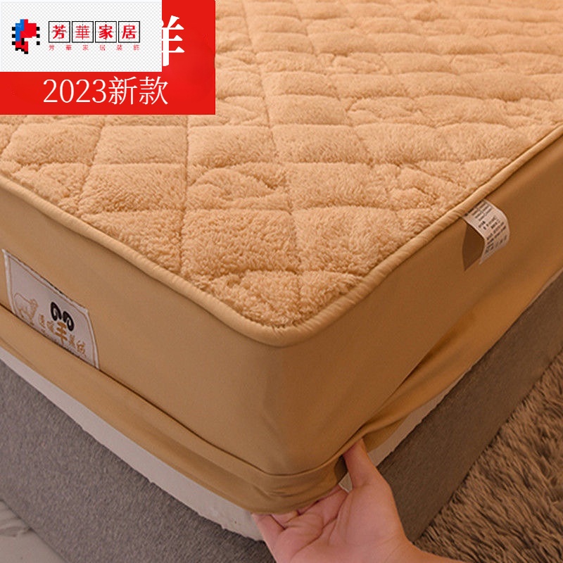 🔥頂級品質羊羔絨夾棉床包 法蘭絨床包 牛奶絨床包 冬天床包三件組 保暖床包 單人床包 雙人加大床包 床墊保護套