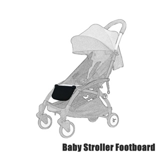 Newbealer 黑色嬰兒推車腳踏板腳踏板嬰兒車嬰兒車嬰兒嬰兒睡眠坐可伸縮板嬰兒車配件