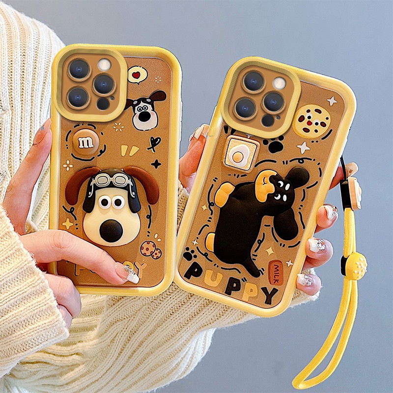 3d 卡通 Kuromi Bear Dog Briquettes 娃娃手機殼適用於 Vivo Y17 Y15 Y12 Y
