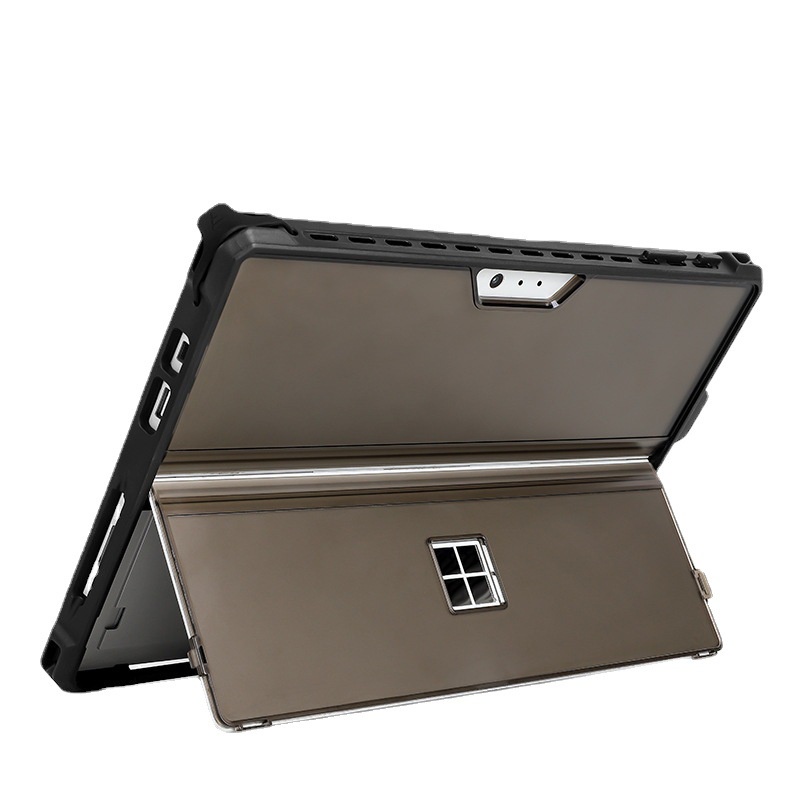適用Surface Pro9保護殼透明Pro4/5/6/7帶筆槽微軟平板電腦保護套 AZIP