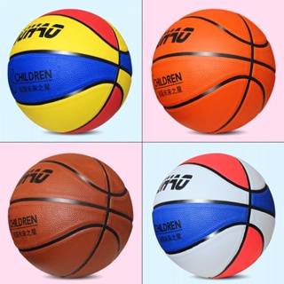 兒童籃球 3號4號5號7號籃球 幼兒園小學生青少年室外耐磨軟皮橡膠藍球