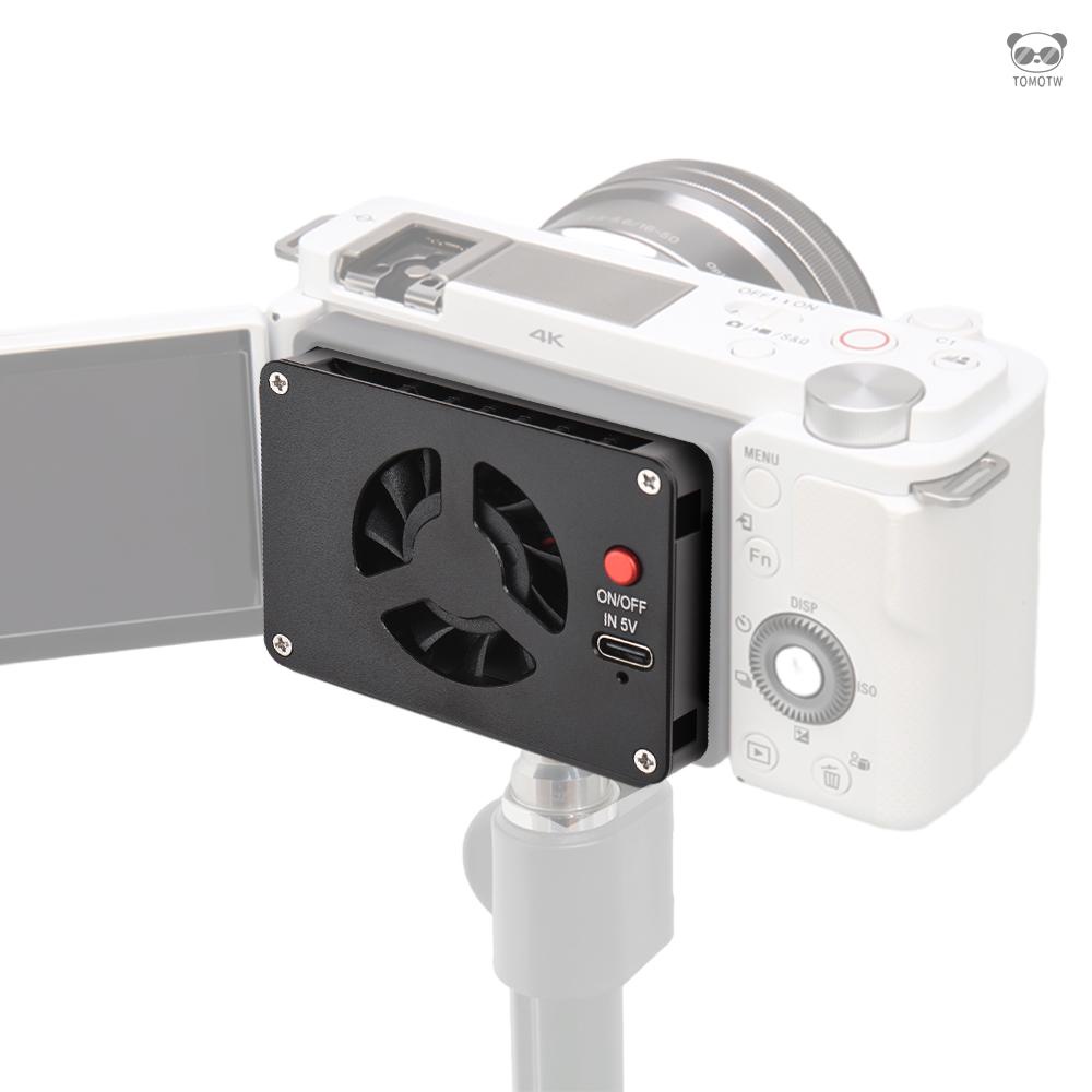 相機半導體散熱器 卡扣式安裝 快速降溫 強勁散熱 低噪音 2檔製冷可調整 適配ZV-E10