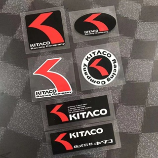 KITACO字母貼機車排氣管裝飾反光防水貼