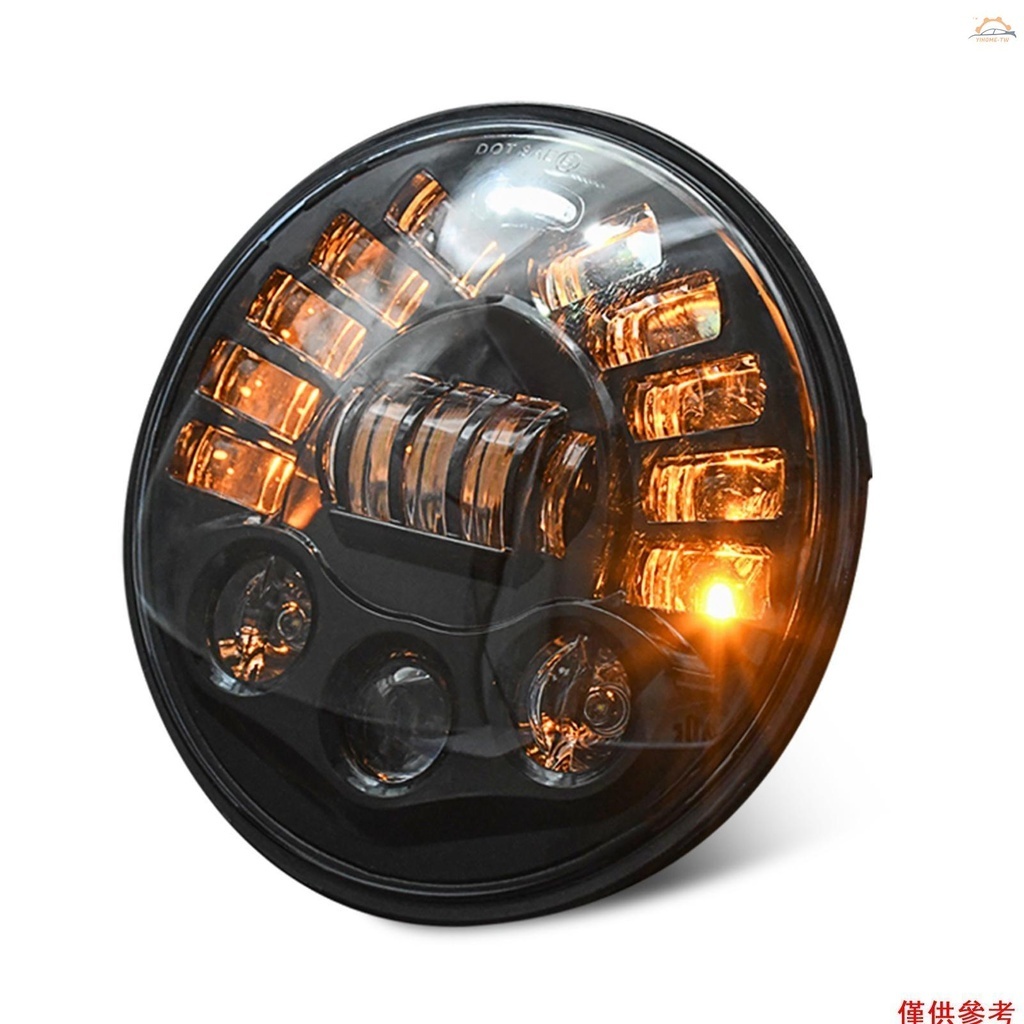 Yiho 7'' 英寸 85W LED 大燈更換 Jeep Wrangler JK TJ LJ 1997-2018,帶