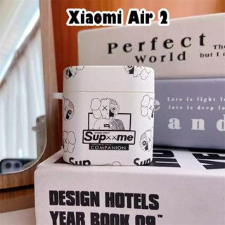 XIAOMI 適用於小米 Air 2 手機殼卡通創新軟矽膠耳機殼外殼保護套