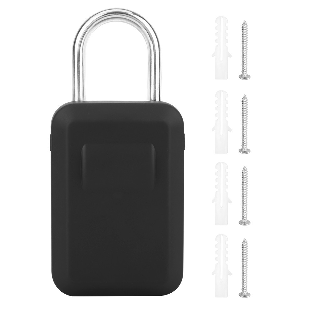 壁掛式密碼鑰匙盒鎖收納盒帶防水蓋適用於Ho