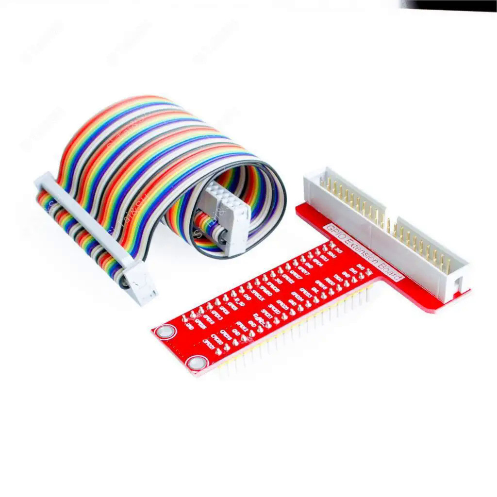Raspberry Pi 3&amp;Raspberry Pi 型號 3B+ T 擴展 DIY 套件(40Pin GPIO 電纜