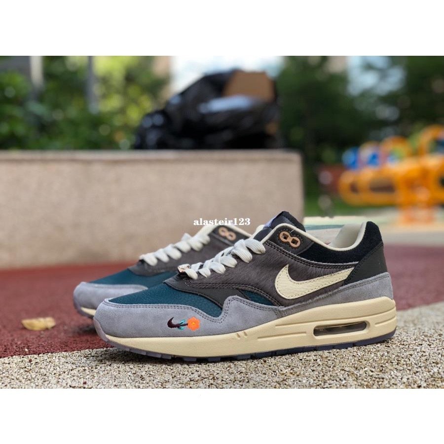 特價 Nike Air Max 1 SP 灰藍 鴛鴦 氣墊 復古 跑步鞋 DQ8475-001