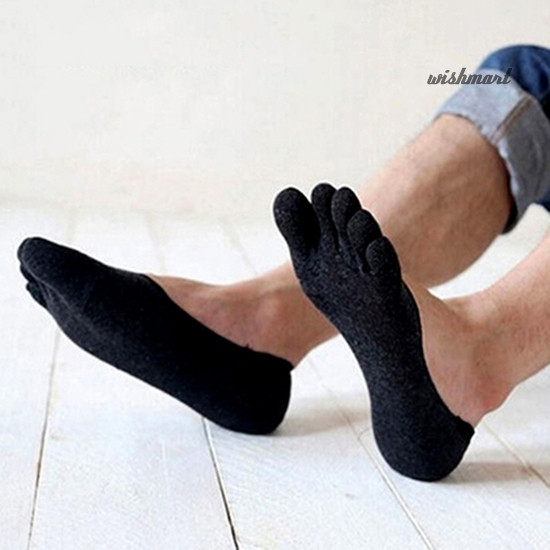 1 雙男式棉質防滑隱形 Peds 襪子低幫露趾襪