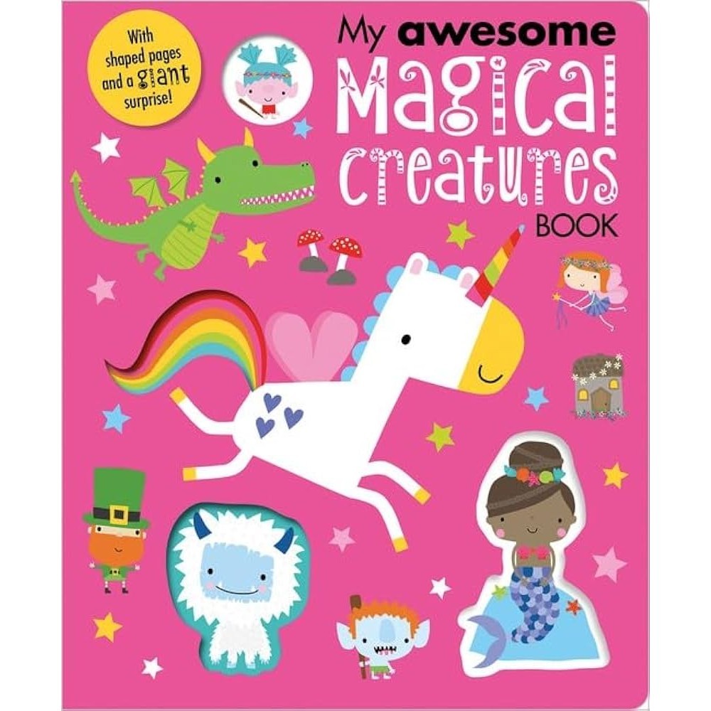 My Awesome Magical Creatures Book(硬頁書)/Make Believe Ideas【禮筑外文書店】