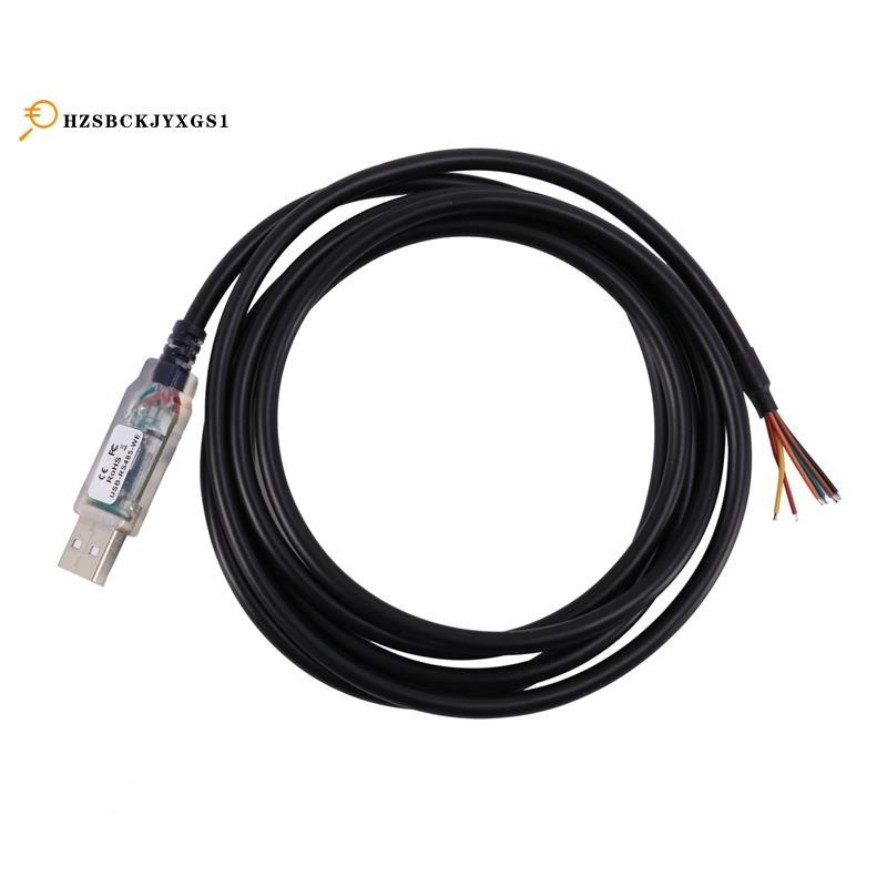 1.8m 長線端,Usb-Rs485-We-1800-Bt 電纜,Usb 至 Rs485 串行,用於設備、工業控制、Pl