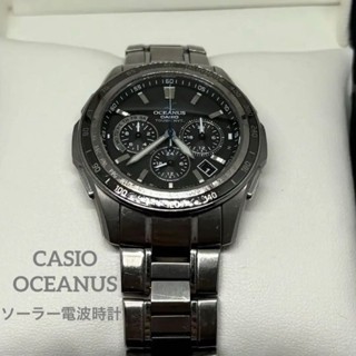 CASIO 手錶 OCEANUS 鈦 電波 太陽能 mercari 日本直送 二手