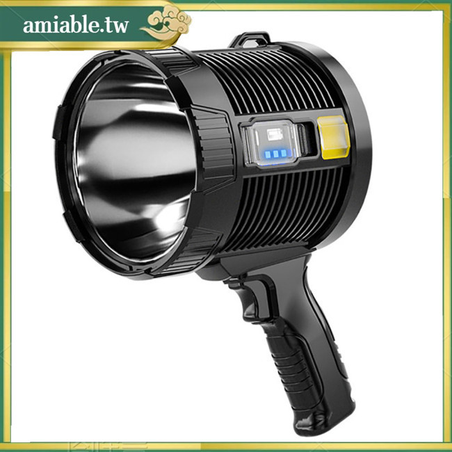 Ami 太陽能手電筒可充電手電筒防水野營燈便攜式燈籠手電筒帶 4500mAh 電池