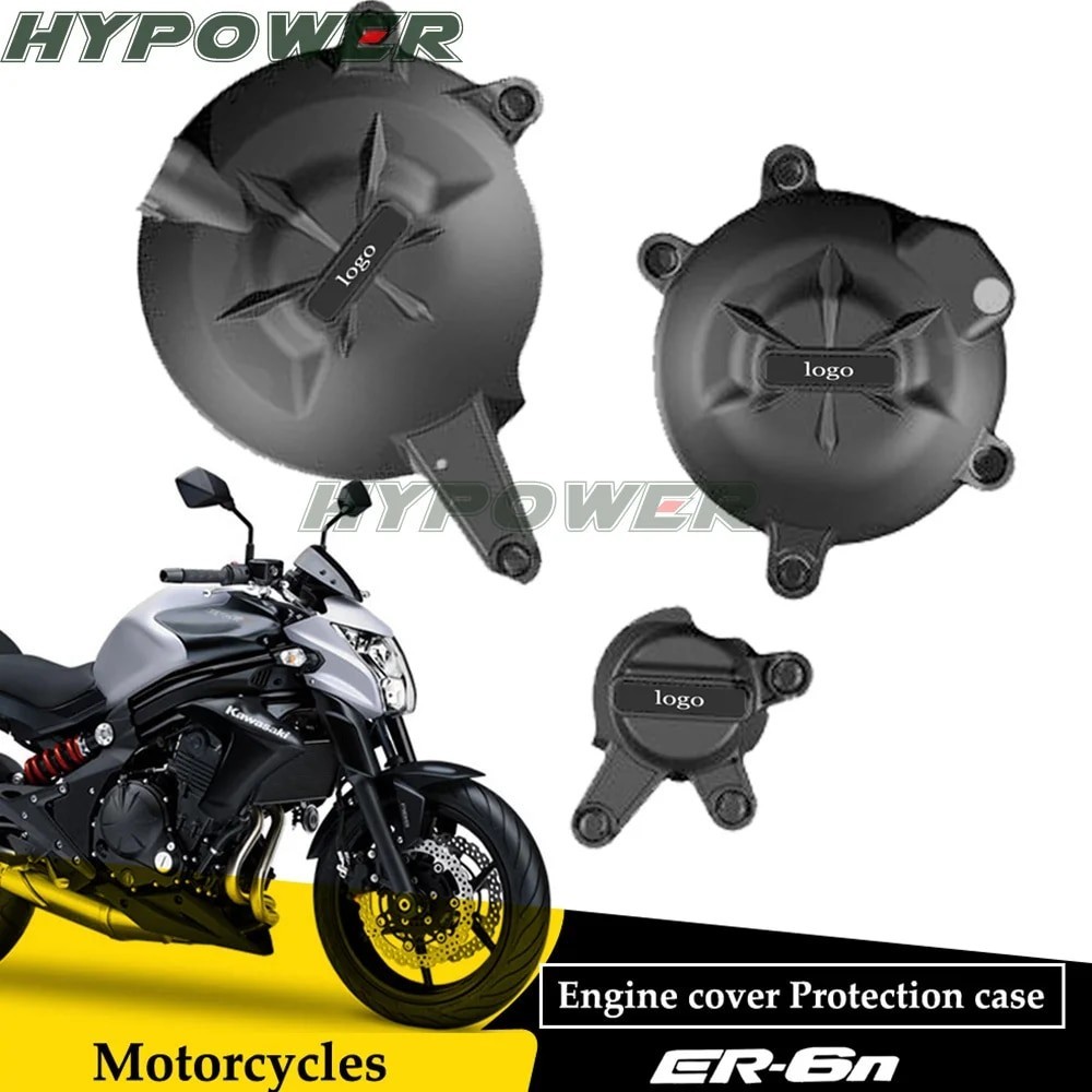 KAWASAKI 摩托車發動機罩保護殼 GB Racing 適用於川崎 ER6N&amp;ER6F 2006-2016 發動機罩