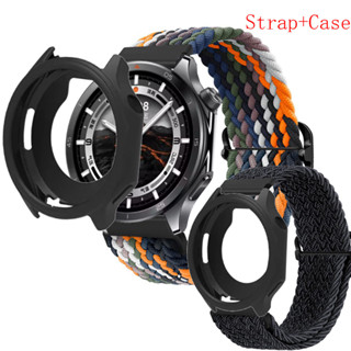 適用於 OPPO Watch X2 / OnePlus Watch 3 錶帶保護套保護套全覆蓋防摔尼龍軟帶螢幕保護膜