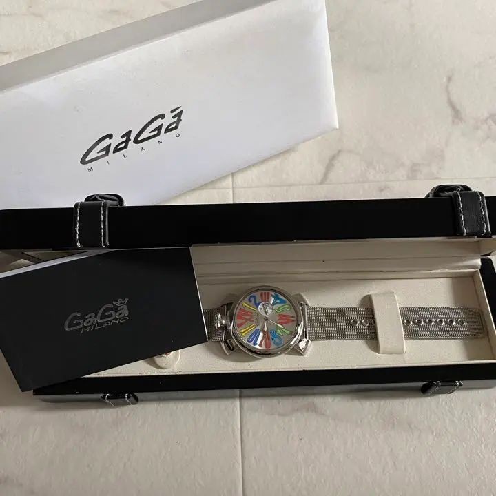 近全新 GaGa Milano 手錶 Manuale 48mm 男士 mercari 日本直送 二手