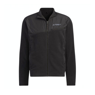 Adidas Fleece Jacket IL8996 男 立領 外套 夾克 亞洲版 運動 戶外 休閒 保暖 黑
