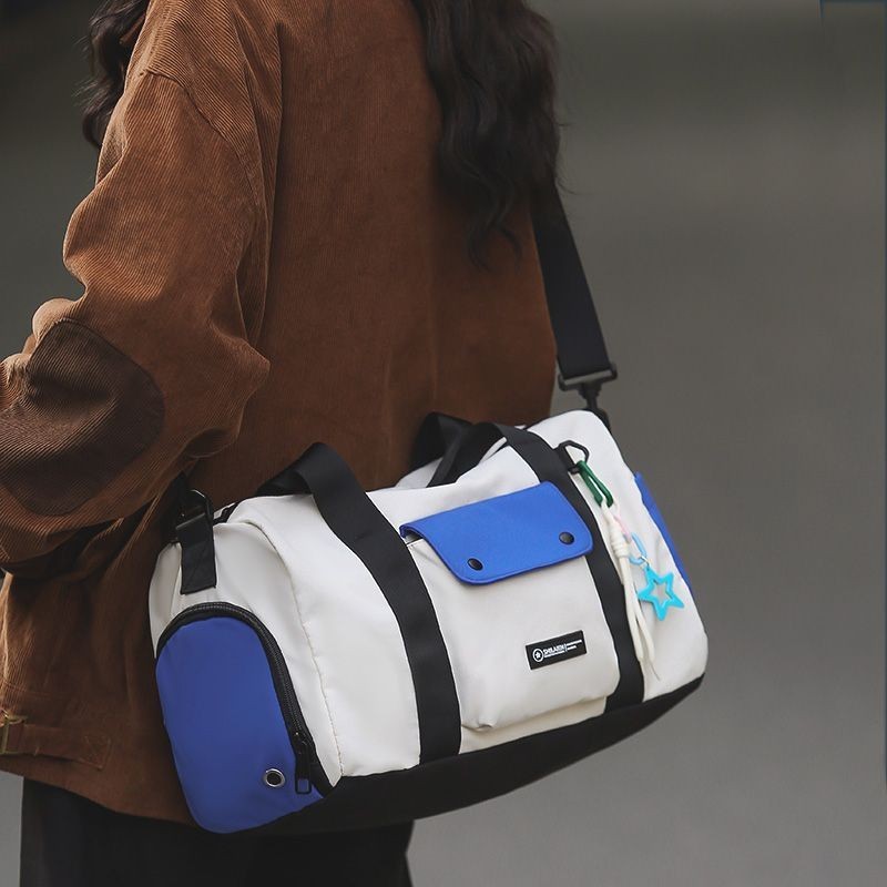 【Porter】運動健身包女外出旅遊大容量出差短途行李包斜挎旅行包男款手提包