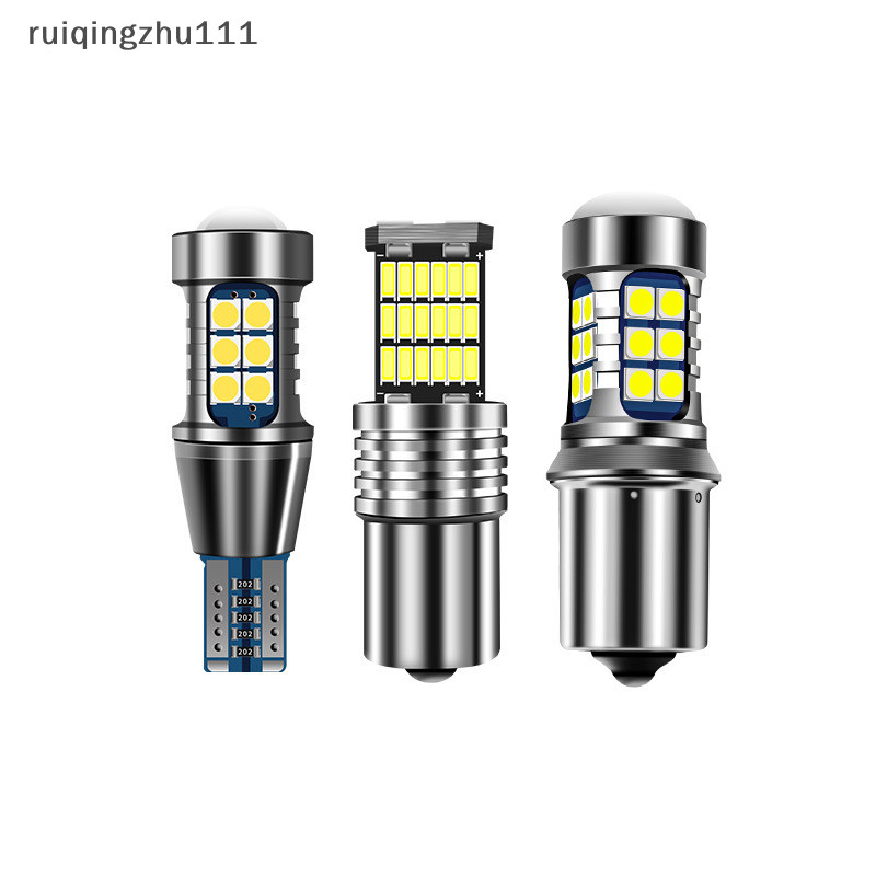 [ruiqingzhu] 超亮 LED 燈泡汽車燈大功率無錯誤尾燈信號燈備用備用剎車燈汽車轉向信號燈 [TW]