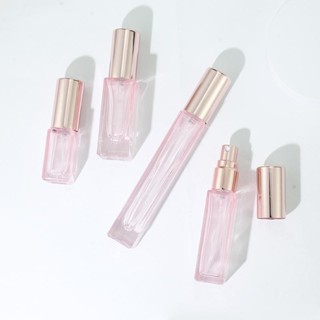 4ml 6ml 10ml Thich Cherry Blossom Powder 方形玻璃香水瓶可再填充霧化器香水噴霧瓶
