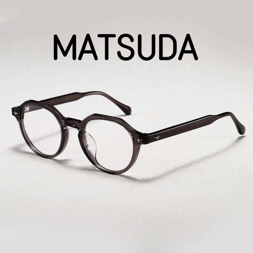 【TOTU眼鏡】醋酸纖維眼鏡 金屬框眼鏡 松田MATSUDA M1024 日本手工眼鏡 新品板材眼鏡框 純鈦眼鏡玳瑁眼鏡