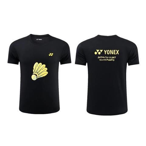 尤尼克斯新款羽毛球服男女運動服速乾短袖文化衫泰國公開賽紀念透0315