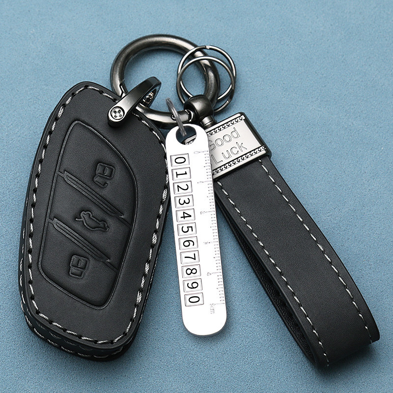 汽車遙控鑰匙包外殼蓋適用於 MG ZS HS 5 6 EZS Roewe RX5 MG3 MG5 MG6 汽車鑰匙包適用