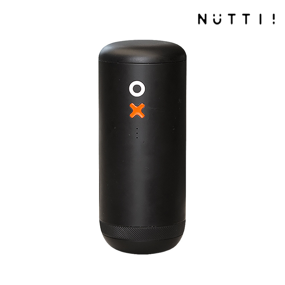 【Nuttii】Grinding OX 便攜式電動磨豆機-黑色 手沖咖啡/440不鏽鋼/六角磨芯/2023紐約設計獎