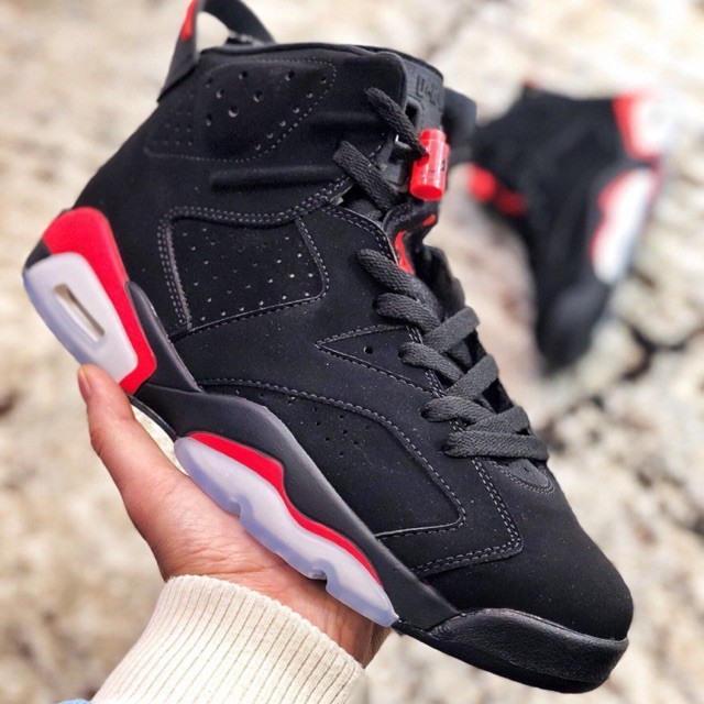 Air JORDAN 6 黑紅 3M 反光 AIR JORDAN 6 OG 黑紅外線