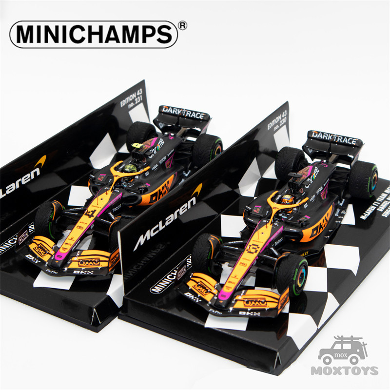 Minichamps 1:43 F1 2022 MCLAREN F1 TEAM MCL36 2022 樹脂模型車