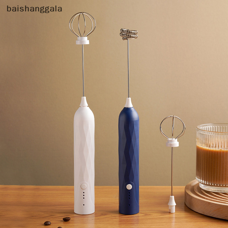 Bgtw無線電動打奶器打蛋器usb充電式手持咖啡小工具奶昔攪拌器bgtw