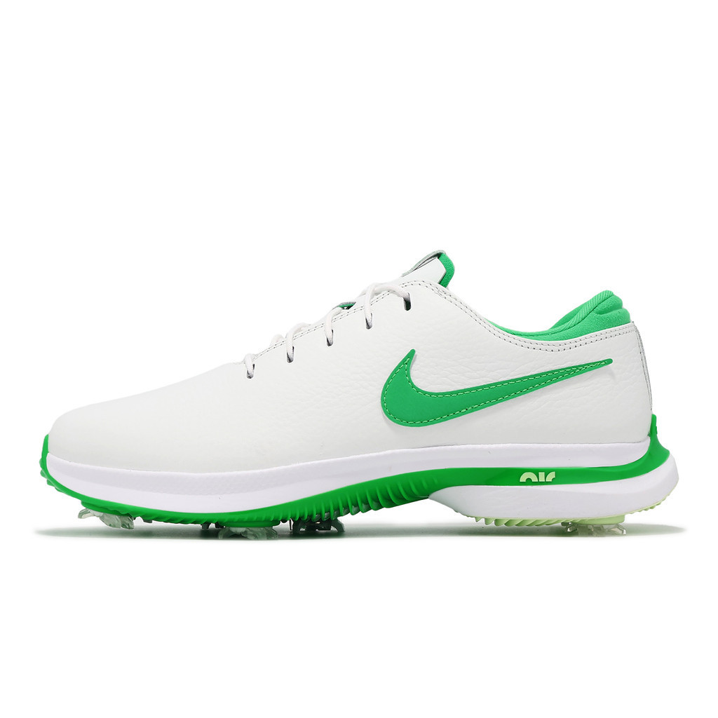 Nike 高爾夫球鞋 Air Zoom Victory Tour 3 寬楦 白 綠 男鞋 防水鞋面 DX9025-102