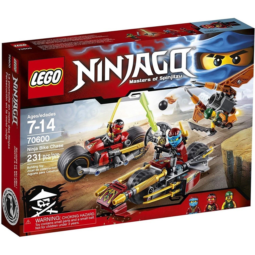 請先看內文 LEGO 樂高 70600 Ninjago Bike Chase Set 忍者