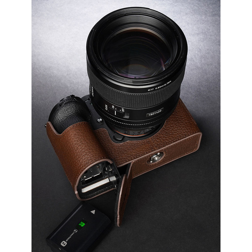 TP原創 sony索尼A9iii相機包A9M3保護A93三代真皮套 手工牛皮配件