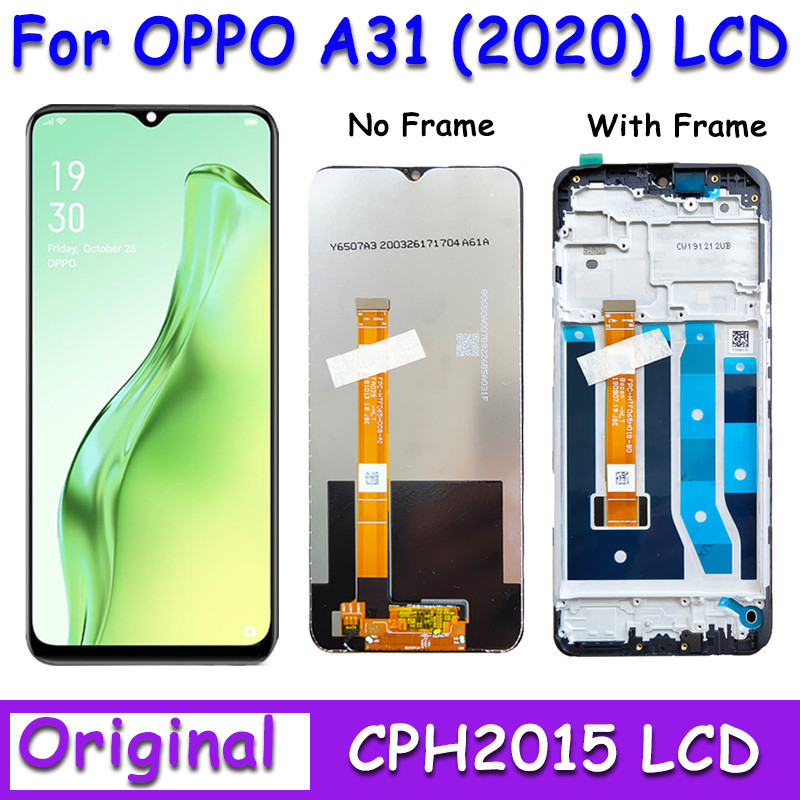 6.5 A31 Lcd 適用於 OPPO A31 2020 CPH2015 CPH2073 CPH2081 CPH202