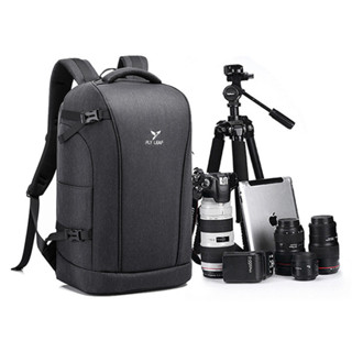 跨境高級雙肩攝影包戶外GPS定位數位相機背包專業USB大容量相機包