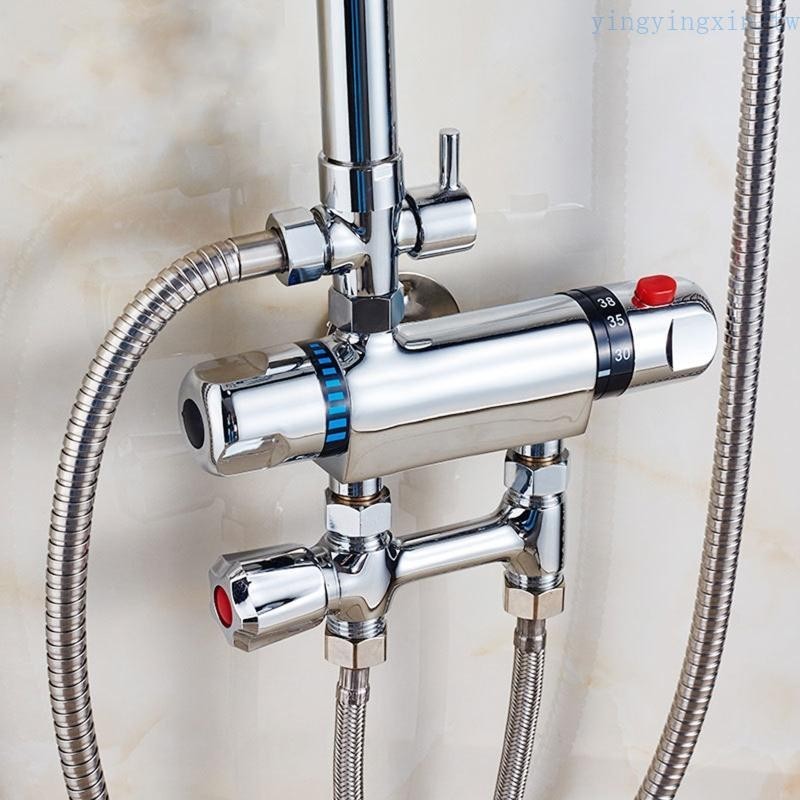 Yx 不銹鋼恆溫混合閥易於安裝淋浴系統閥門水溫調節閥