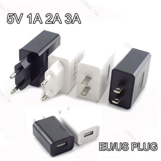 5v 1A 2A 3A 旅行 USB 適配器手機充電器電源適配器壁式桌面充電器充電移動電源歐盟/美國插頭 TW9B