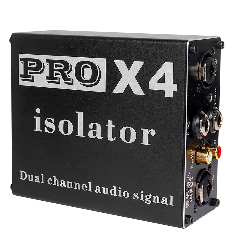 PRO X4多功能音頻隔離器 音響噪聲隔離器 電流聲濾波器 2023新款