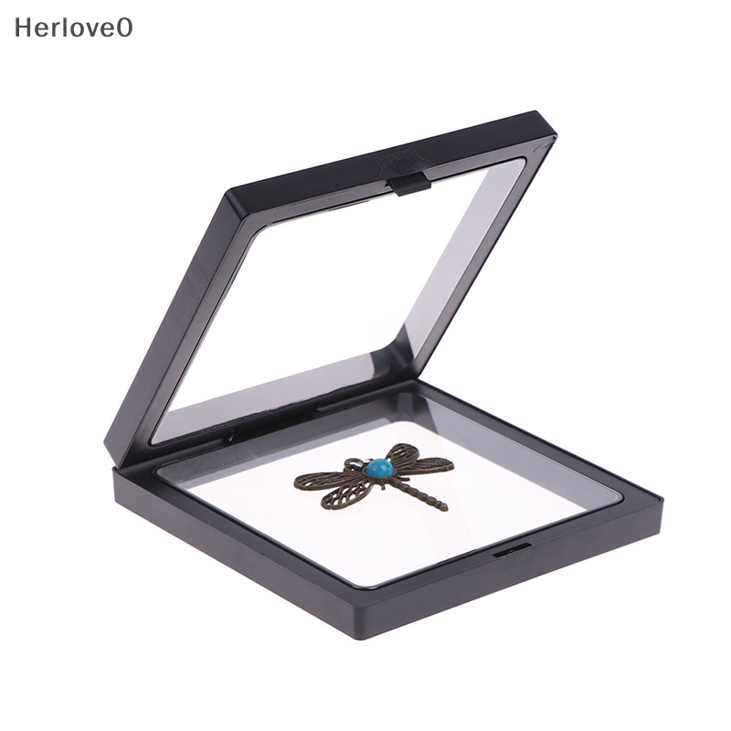 Herlove PE薄膜懸掛首飾展示盒透明首飾收納架TW