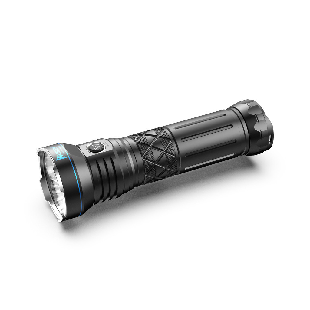 跨境務本WUBEN A9強光手電筒可充電超亮遠射探照燈戶外露營家用USB